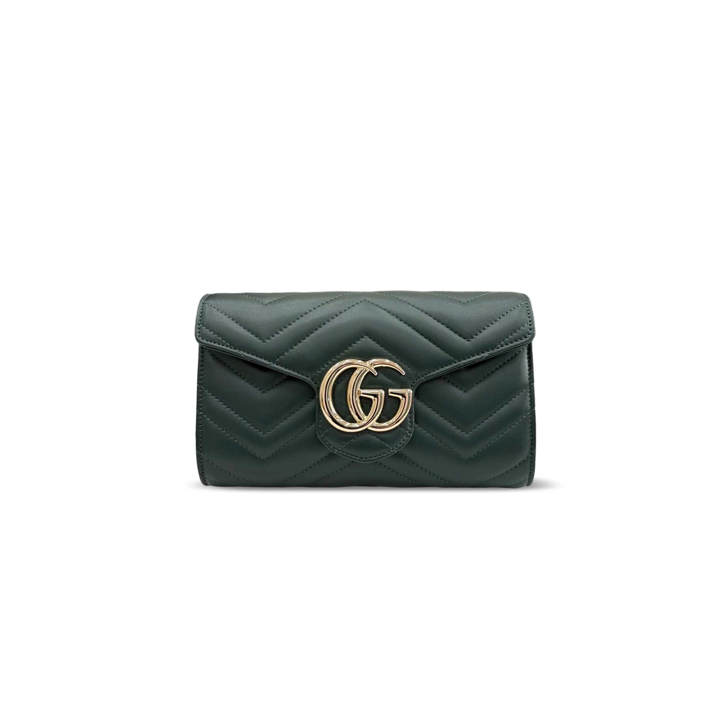 GUCCI GG MARMONT SERIES CHAIN WALLET 837745 (20*12*4cm)